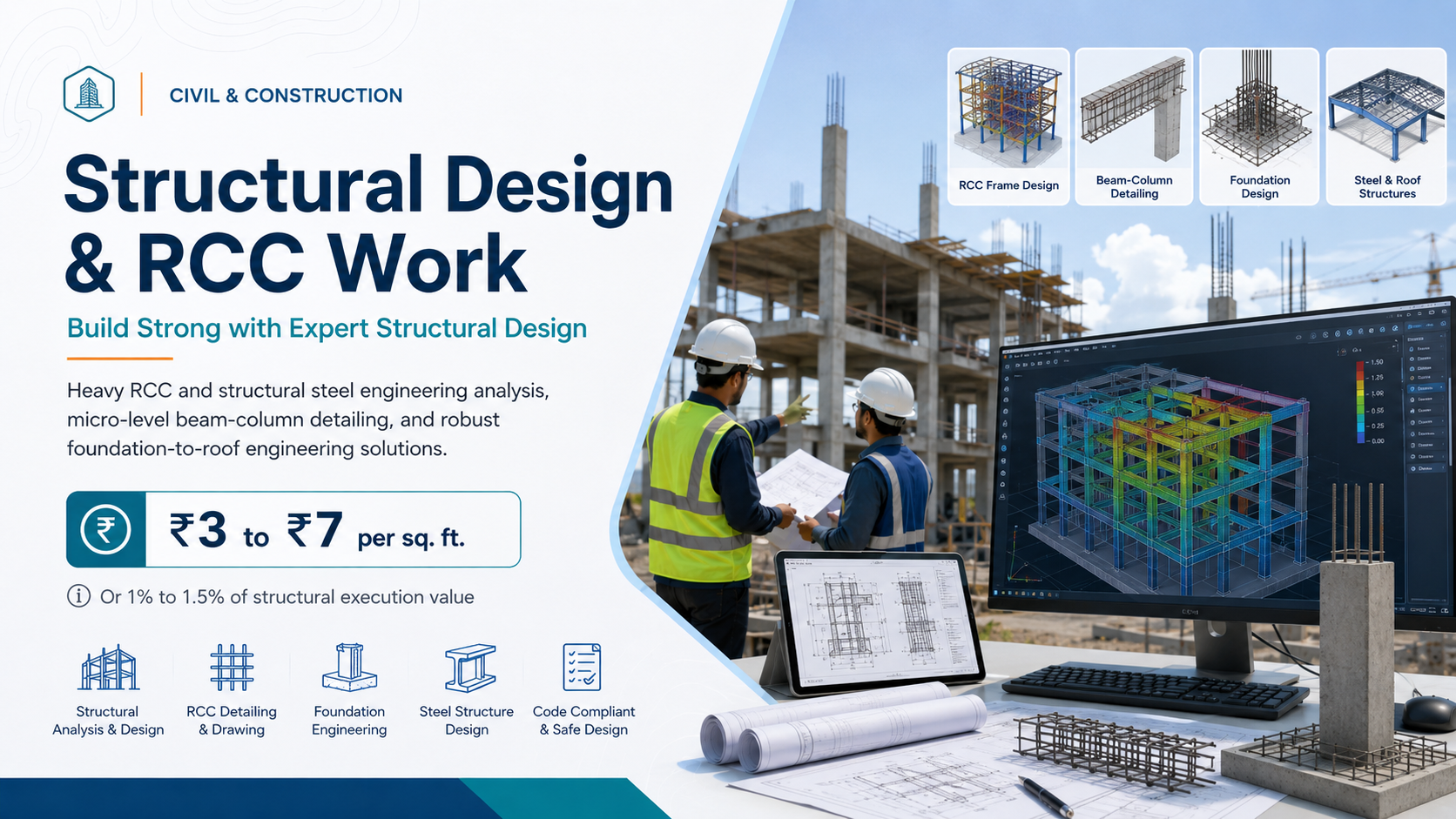 Structural Design & RCC Work